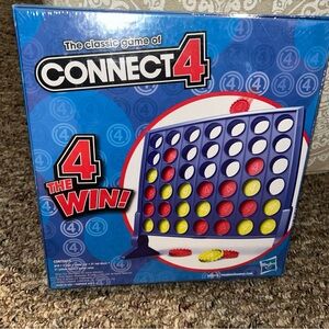 Hasbro Classic Connect 4 Strategy Board Game, Brand New